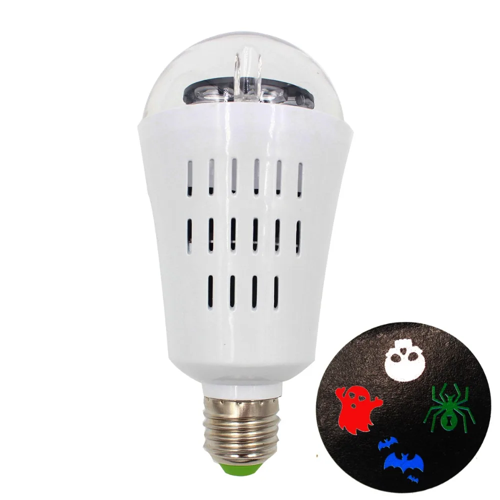 aistarry auto rotating projector ac90 240v 4w e27 led bulb lamp halloween pattern party light dj ktv pub bar stage lighting bulb - Halloween Light Bulbs aistarry auto rotating projector ac90 240v 4w e27 led bulb lamp halloween pattern party light dj ktv pub bar stage lighting bulb - Halloween Light Bulbs