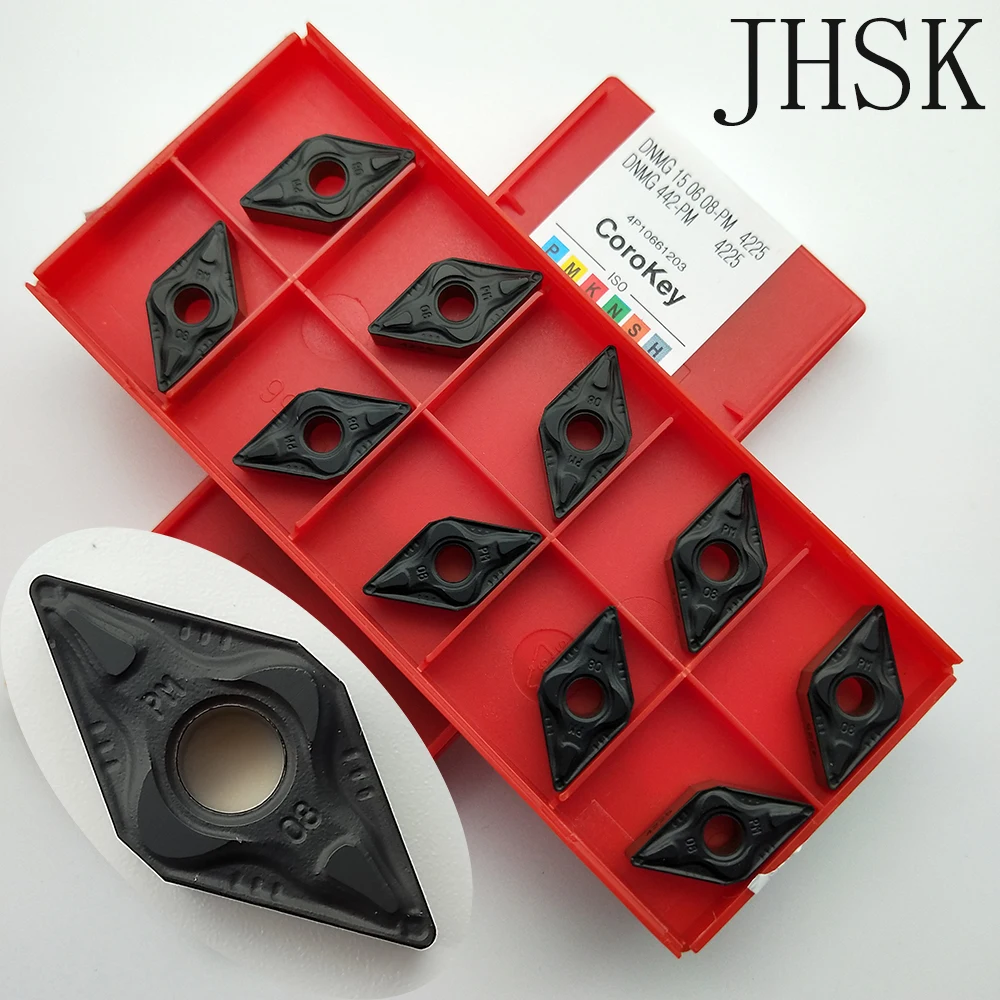 

10pcs DNMG150608-PM 4225 DNMG442-PM 4225 Milling blade insert FOR steel