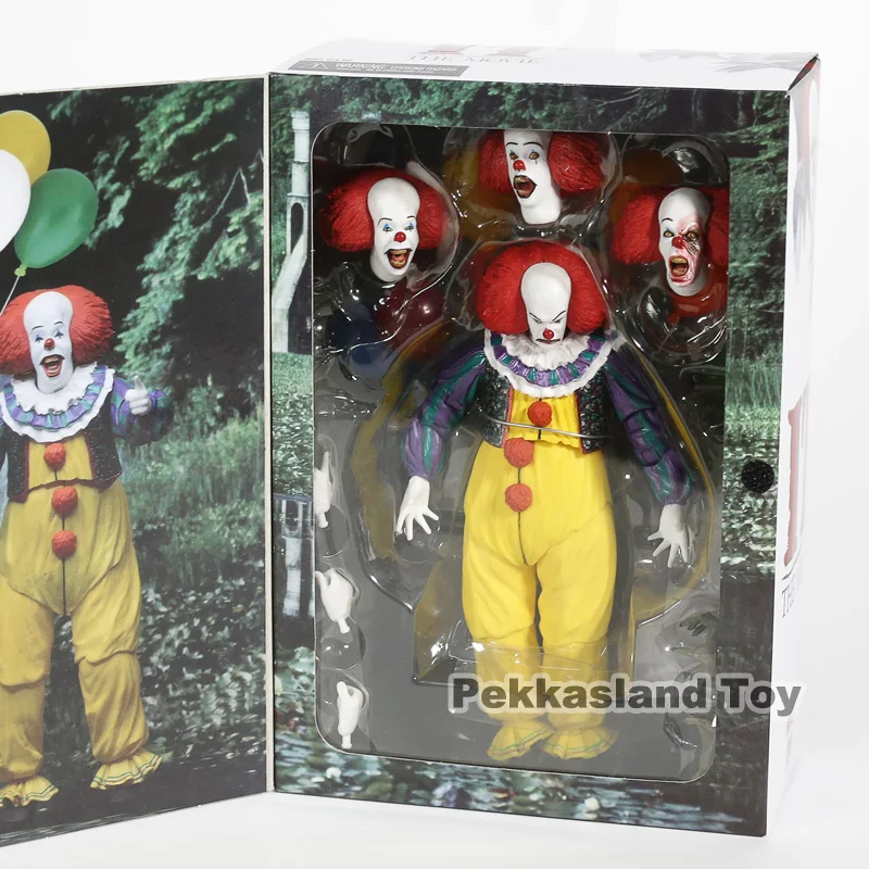 NECA Стивен Кинг это 1990 Ultimate Pennywise фигурку Коллекционная модель игрушки