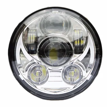 

On sale !! 1 Piece 5.75 Inch Motorcycle Projector DRL LED Light Bulb HI/LO Beam Headlight