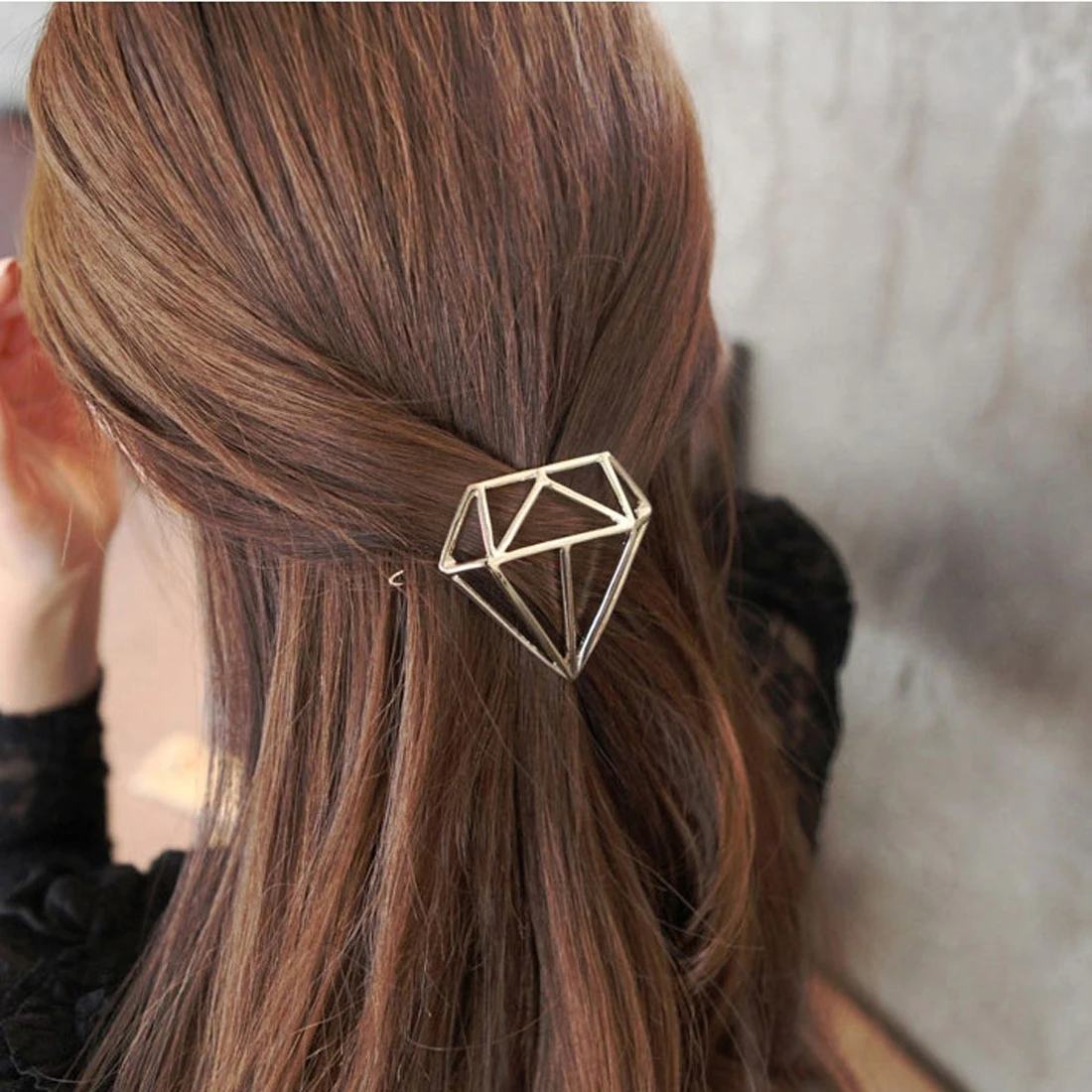 

Women Girls Princess Diamond Hairpins Hair Accessory Hollow Girls Tiaras Barrettes Hairwear Party Hair Clip Jewelry