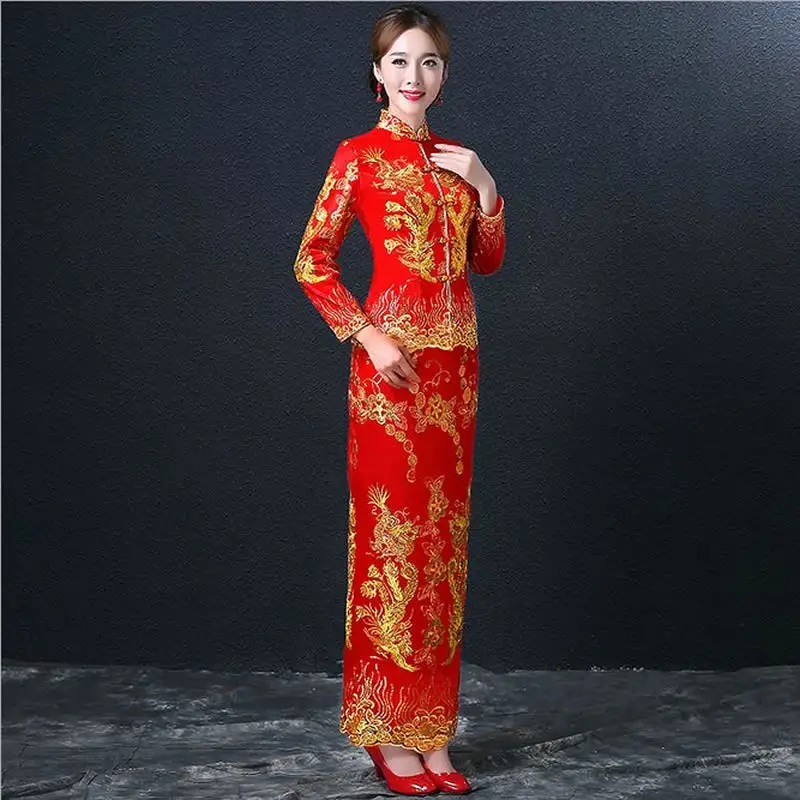 red qipao
