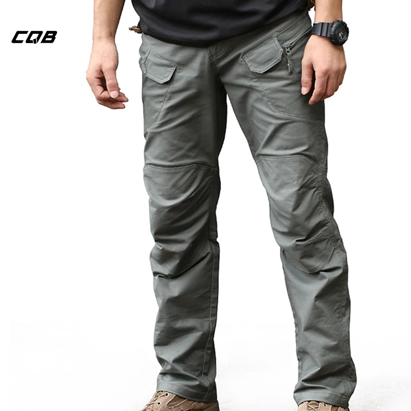 CQB deporte al aire libre táctico militar de los hombres pantalones de escalada de senderismo transpirable pantalones Multi-Bolsillo pantalones de viaje CQB deporte al aire libre táctico militar de los hombres pantalones de escalada de senderismo transpirable pantalones Multi-Bolsillo pantalones de viaje