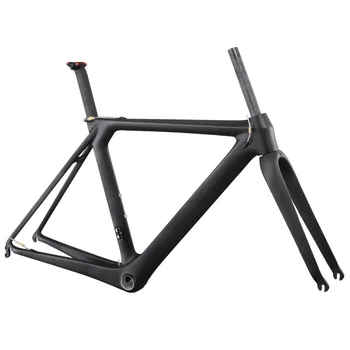 

ICAN full carbon aero road frameset BB86&Di2 are available UD matte finished size 50/52/54/56/58/60cm frame