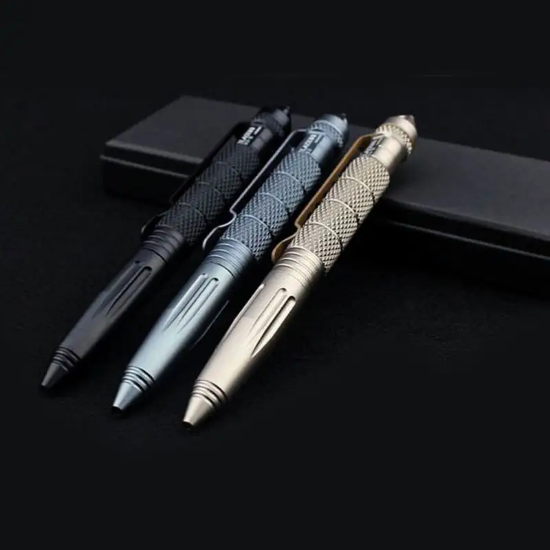 Buy Multipurpose Aluminum Tactical Pen Emergency Glass