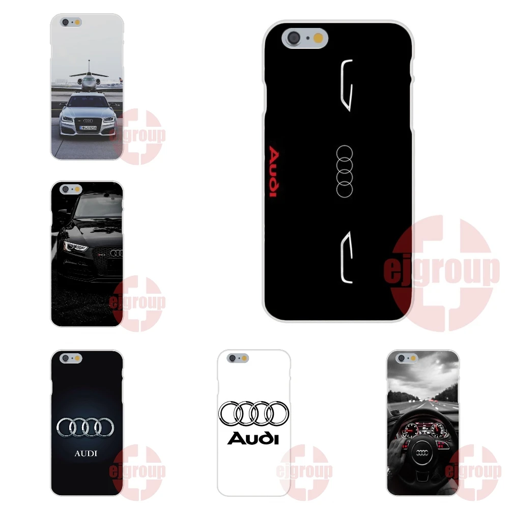 Автомобиль Audi логотип для Samsung Galaxy S2 S3 S4 S5 S6 S7 Edge Mini core 2 Alpha Grand Prime мягкие ТПУ