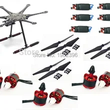 S550 F550 500 обновления Комплект рамы для гексакоптера с 2212 920 кв 30A ESC