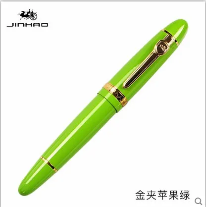 Jinhao 159 роликовая шариковая ручка черный лак Золотая отделка большой тяжелый - Цвет: U