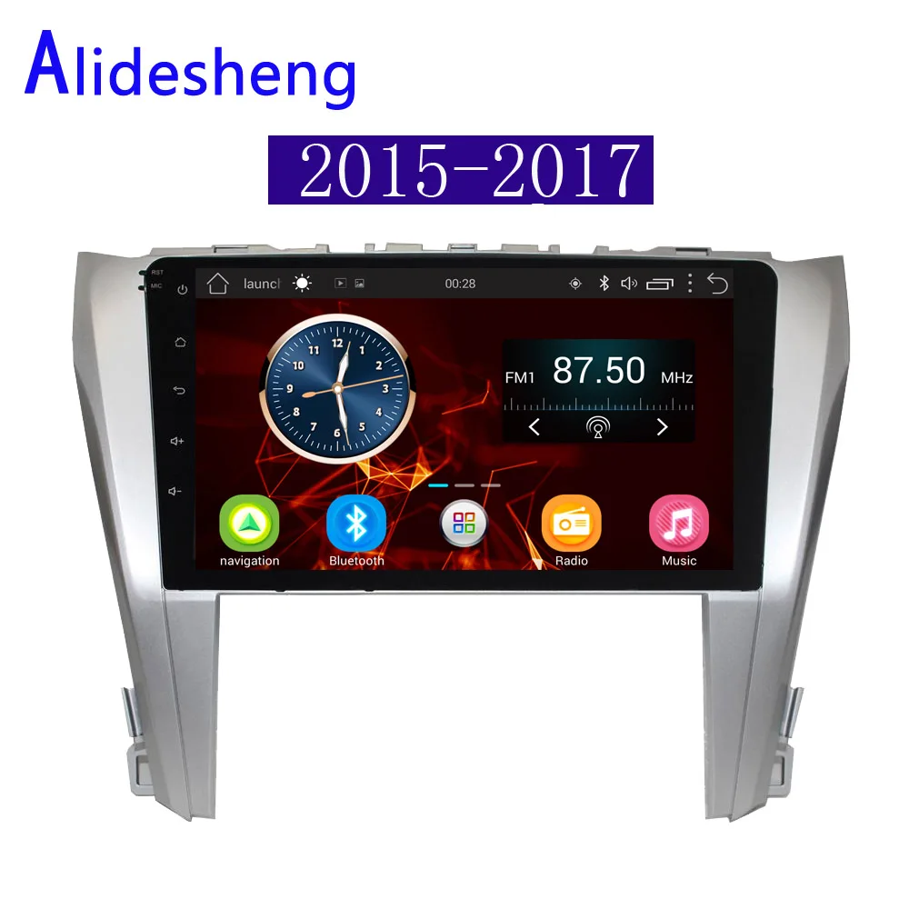 2din 2G ram 32G rom Android автомобильный DVD мультимедийный плеер для Toyota Camry 2012 2013 gps навигация Автомагнитола
