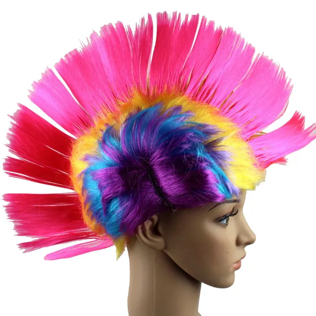 Hoomall 1PC Halloween Chicken Comb Poppy Wig Costume Party Headdress