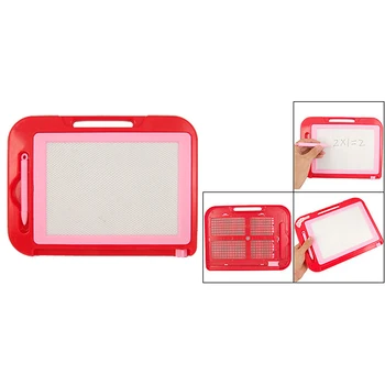 

Affordable Red Pink Plastic Frame Magnetic Writing Drawing Board