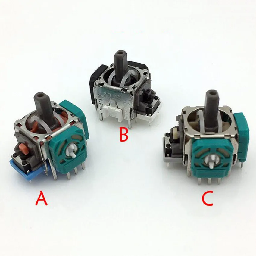 

2PCS 3D Rocker Analog Joystick Module Sensor Module Controller for PlayStation 4 PS4 for Xbox one Joystick Controller Random
