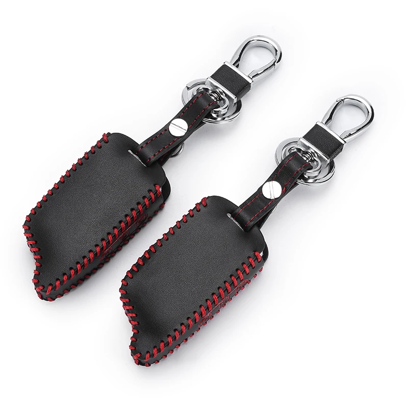 Кожаный чехол для ключей TW9010 TW9030 Tomahawk TW 9010 9030 брелок с сигнализацией TwoWay и ЖК
