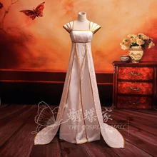 Hot anime Fate Zero Irisviel von Einsbern cosplay traje de la princesa blanca larga vestido de adultos de halloween cosplay Envío Gratis