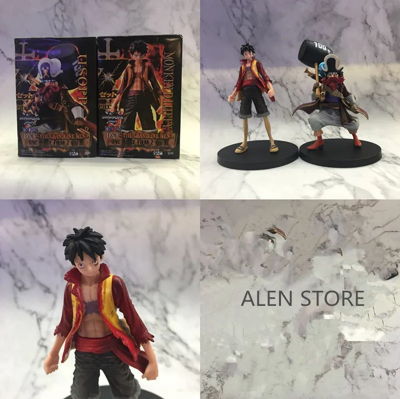 Одна деталь аниме DXF Grandline Для мужчин пленка Z Vol.1 Луффи Усопп 14 см/5,5 "Цифры Бесплатная доставка