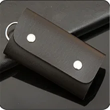 Модные кошельки для ключей из искусственной кожи для автомобиля, однотонный цветной держатель для ключей, организатор ключей экономки, чехол для ключей для женщин, мужчин, унисекс 3149