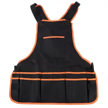

BESTOYARD Men Women Garden Tool Apron Oxford Waterproof Apron with Multi-Pockets for Garden Workers Cleaner