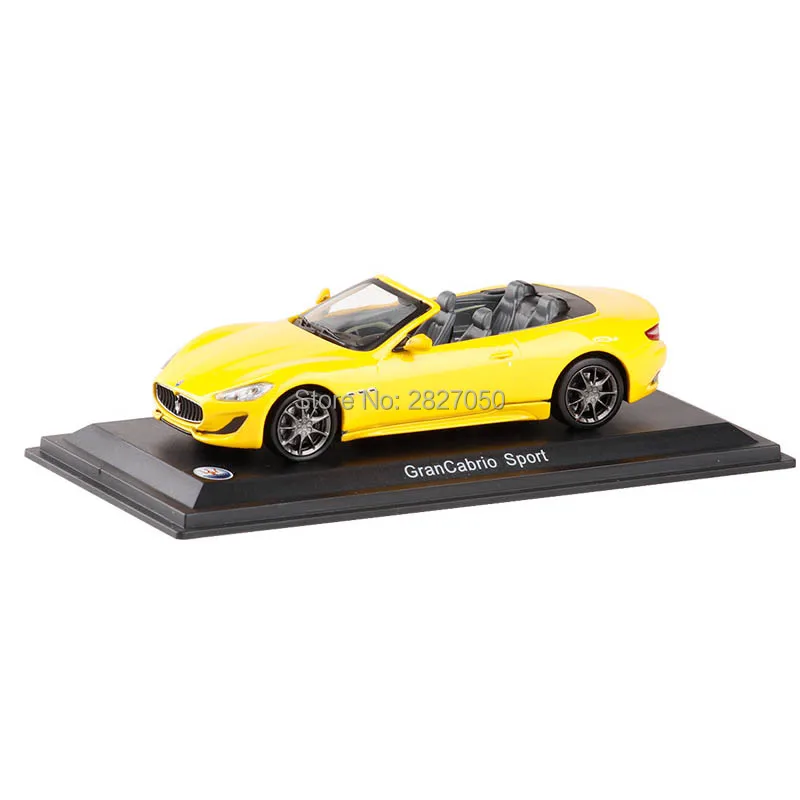 143 Scale Italy Sport cars toy GranCabrio Diecast Metal Model car toys