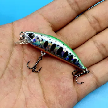 

TSHINOYA DW63 2018 new product 14 color 5g/5cm hard bait, small Mino bass sink fishing wiggler, large quantity discount.