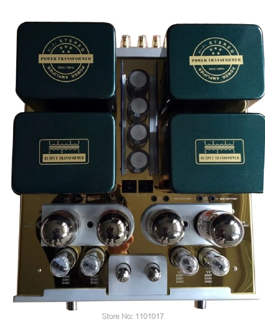 Best YaQin MS-100B tube amplifier switch Pure power amp or integrated amp HIFI EXQUIS KT88 push-pull ms100b amps 