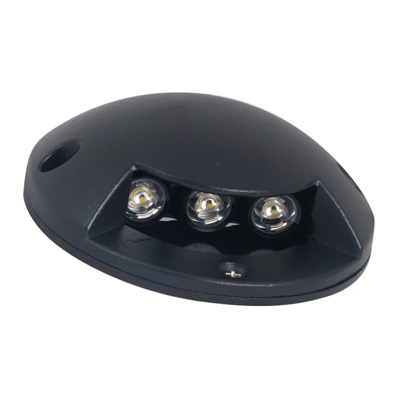 Lâmpada de Canto Conduziu a Lâmpada Led ao ar Footlights Luzes Livre 220 v 110 Dc12v Passo Luz Superfície Montado Subterrânea Ip67 3 w Led 5 v 110 v dc12v led passo luz