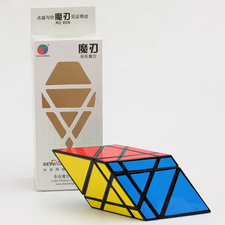 

Original DianSheng DS Blade Moren Rhomboid Shape Mode Magic Cube Speed Puzzle Cubes Educational Toys For Kids Children Games