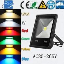 free ship 85-265 10W 20W 30W 50W 70W 90W led flood light Outdoor square building projector search Industry luminaire lamp 30w outdoor wall washer garden yard park square building projector lamp led flood light
