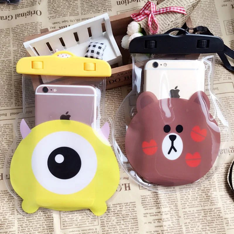 CartoonAnimal Travel Accessories Women Waterproof Pouch Bag PVC Cell Phone Case For IPhone Coin Purse Card Holder Storage Wallet CartoonAnimal Travel Accessories Women Waterproof Pouch Bag PVC Cell Phone Case For IPhone Coin Purse Card Holder Storage Wallet