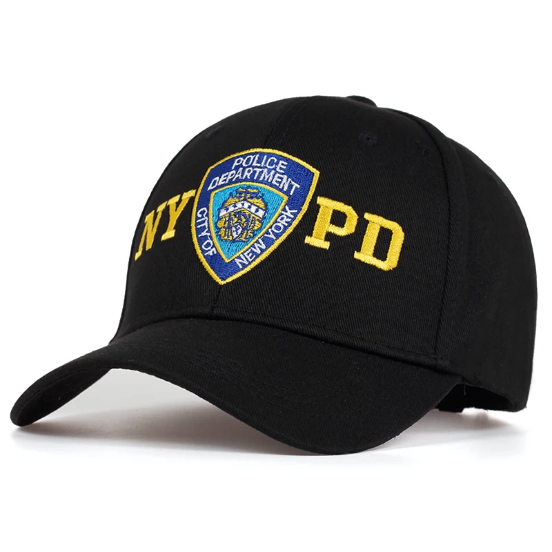 Высокое качество NYPD бейсболка с вышивкой outdoorsnapback кепки регулируемые хлопковые
