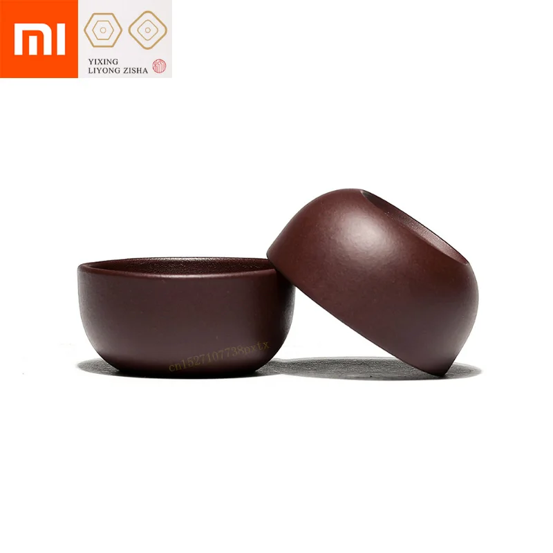 

6Pcs Xiaomi Mijia Chinese Liyong Yixing Tea Pot Cup 40ml Kungfu Hand Made Tea Set Teapots Cup Best Gift for Friend Famliy