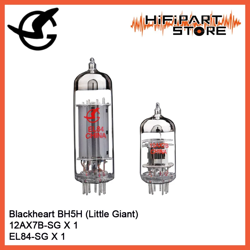 Shuguang Tube обновления Комплект для Blackheart BH5H(маленький гигант) гитары Ампер EL84 X 1 12AX7B X 1