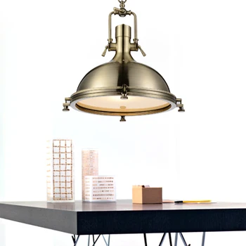 

north America loft vintage Heavy metal loft pendant light for dining room restaurant bar lamp E27 110-240V