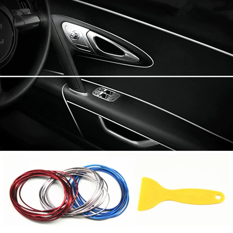 Декоративная лента для салона автомобиля 5 м Dodge Caliber Challenger Charger Durango Pontiac Bonneville Vibe