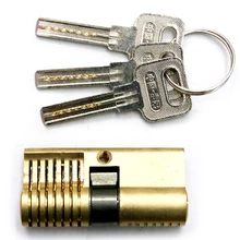 7pin медный тренировочный замок евро профиль цилиндры серповидный замок двуглавый Однорядный мраморный слесарный инструмент