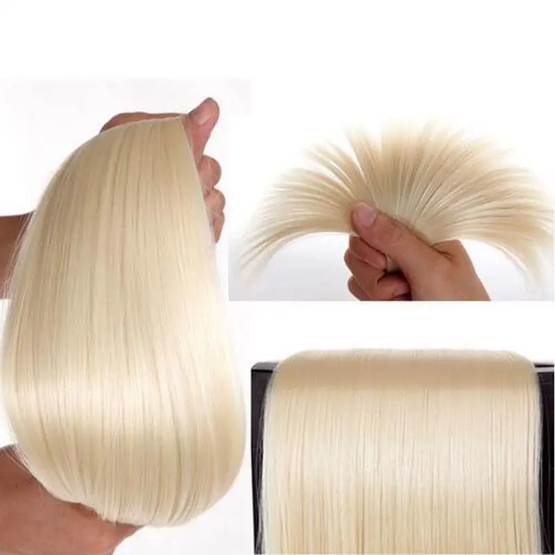 S-noilite 60cm Long Straight Cosplay Wig Synthetic Hair Wigs for Women Wavy Curly Hair Halloween Party Black Red Blonde Pink Wig S-noilite 60cm Long Straight Cosplay Wig Synthetic Hair Wigs for Women Wavy Curly Hair Halloween Party Black Red Blonde Pink Wig