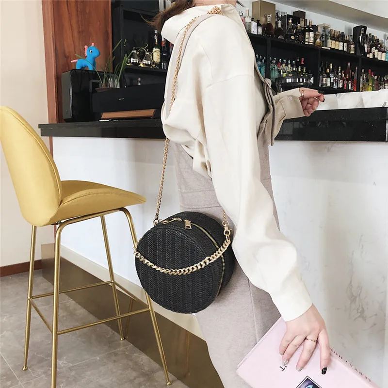 Straw Female Shoulder Bag Crossbody Bag for Women 2019 Messenger Bags women's bag bolsa feminina sac a main 30AP0411