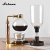 Siphon à café sous vide en verre, 3 tasses, Machine à café, infuseur, bouteille filtrante, Technica 5 TCA-3 avec cuillère et brosse ► Photo 1/6