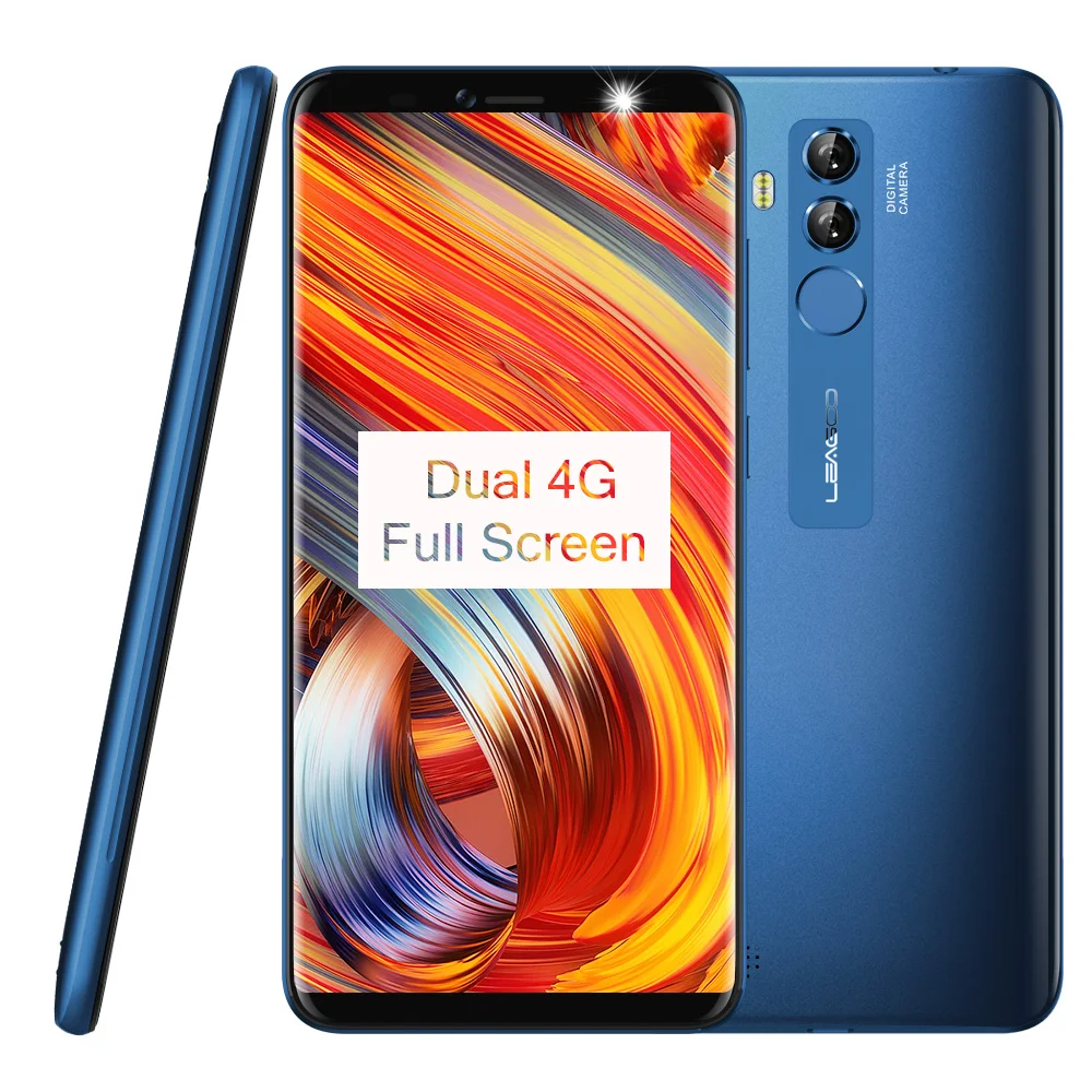 LEAGOO M9 Pro Android 8,1 мобильный телефон 5,7" 18:9 экран смартфон MTK6739V четырехъядерный 2 ГБ 16G Face ID 3000 мАч 13 МП 4G мобильный телефон