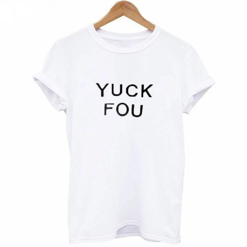 ONSEME YUCK FOU pocket print t shirt Женская забавная футболка с круглым вырезом Женская футболка Топ Футболка femme Q-57 ONSEME YUCK FOU pocket print t shirt Женская забавная футболка с круглым вырезом Женская футболка Топ Футболка femme Q-57