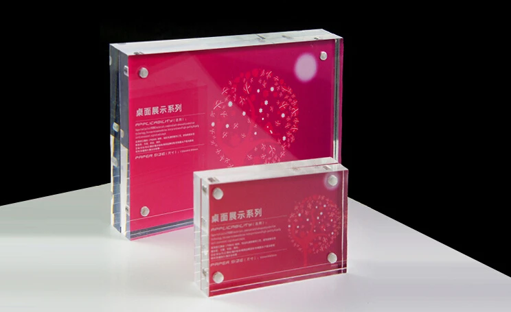 6 Inch Clear Magnetic Acrylic Block Card Poster Display Sign Perspex Stand Holder Upright In Desk Set From Office School Supplies On 6 Inch Clear Magnetic Acrylic Block Card Poster Display Sign Perspex Stand Holder Upright In Desk Set From Office School Supplies On