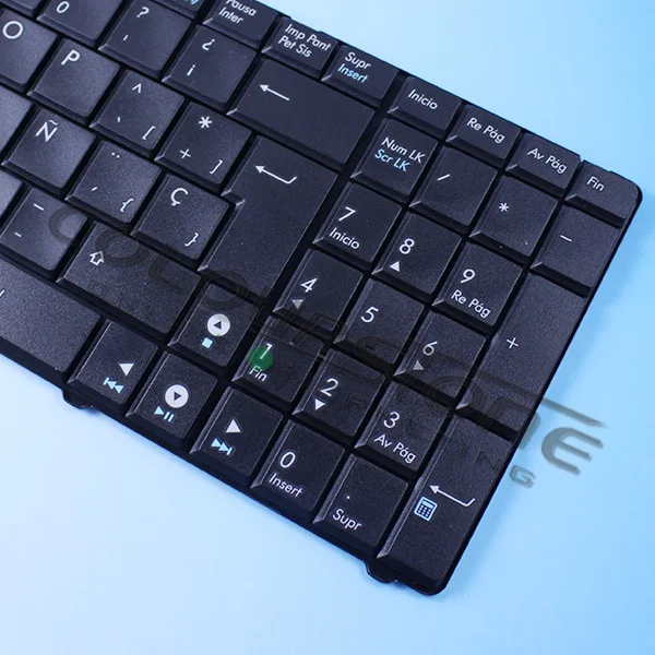 N50 teclado Клавиатура для ноутбука Asus N50V N53 N51A N51T N51V N51T N52D N52J N53J N53S N53N Тетрадь клавиатура MP-07G76E0