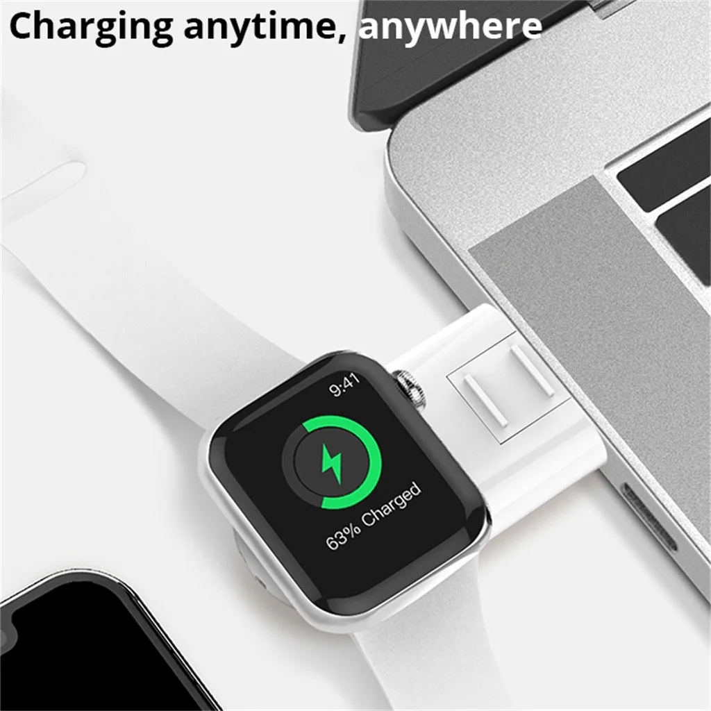 Magnetic USB Wireless Charger Charging Dock Stand Holder for Apple Watch/iWatch Series 4/3/2/1 Smart Watch Accessories | Электроника