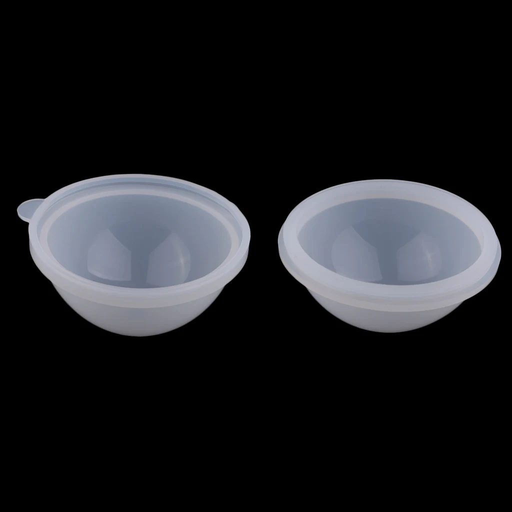 4x Silicone Large Round Sphere Balls Mould Epoxy Resin Casting DIY Ornament Jewelry Making Mold Tool 70/80/90/100mm