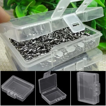 

Transparent Fishing Lure Tackle Hook Bait Plastic Storage Box Container Case