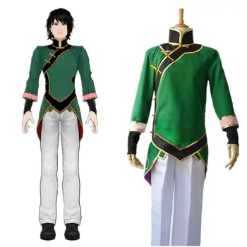 

Hot!! NEW RWBY Lie Ren Cosplay Costume Outfit Jacket Coat Trousers Sleeves A016