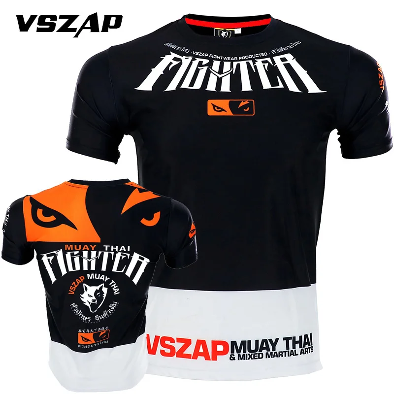 VSZAP MuayThai футболки GarudaMMA бокс спорт Боевая пригодность эластичные трико брюки толстовки одежда для бокса Муай Тай