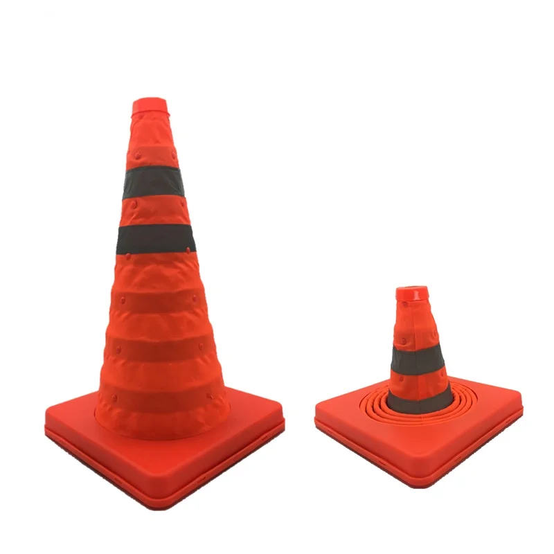 Yuntab Portable folding roadbolt cone safety reflective sunscreen