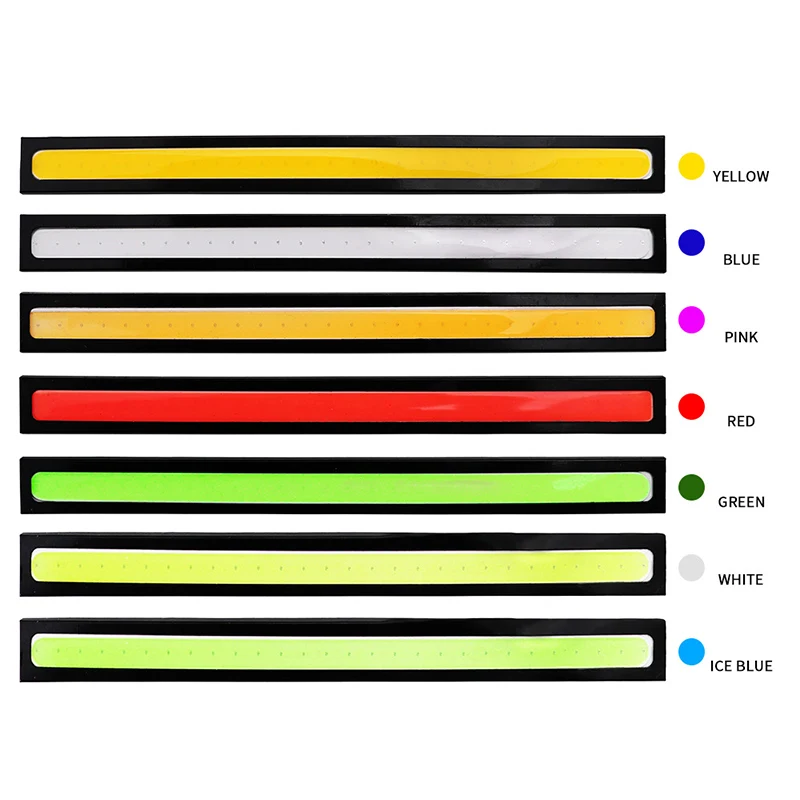 1PIC 17 Cm COB LED DRL Fahren Tagfahrlicht Streifen 12 V COB LED