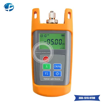 

Handheld Mini AUA-1315 Light Source Optical Power Emitting Light Source Dual Wavelen Laser Light Source Stabilized ,Free ship
