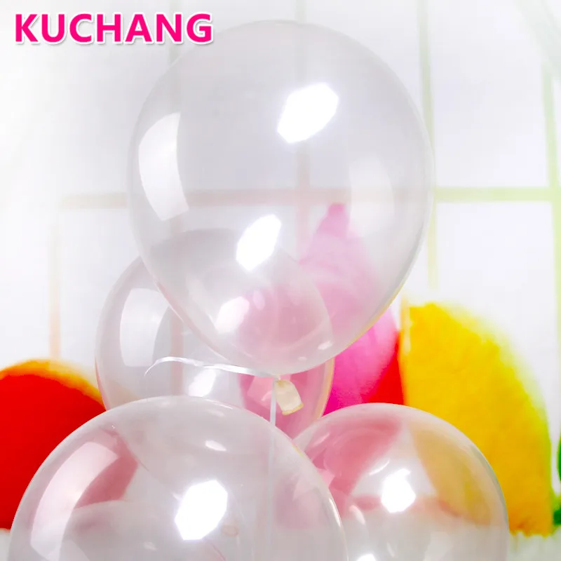 20 unids/lote 12 pulgadas transparente látex Globos Baby Shower Feliz cumpleaños fiesta decoraciones suministros helio Globos 20 unids/lote 12 pulgadas transparente látex Globos Baby Shower Feliz cumpleaños fiesta decoraciones suministros helio Globos